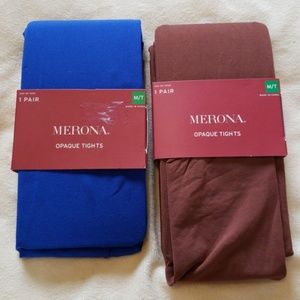 NWT Two Pairs of Tights